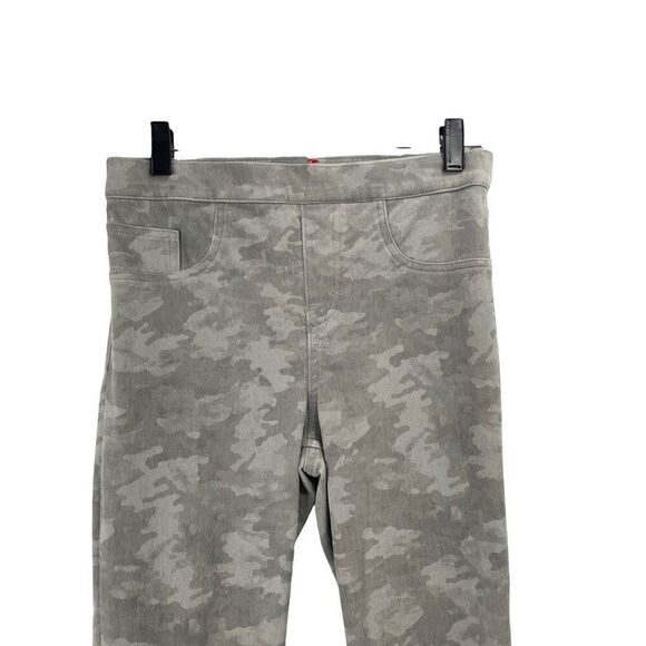 SPANX Jean-ish Ankle Leggings in Stone Washed Camo‎ Size M - Picture 4 of 10